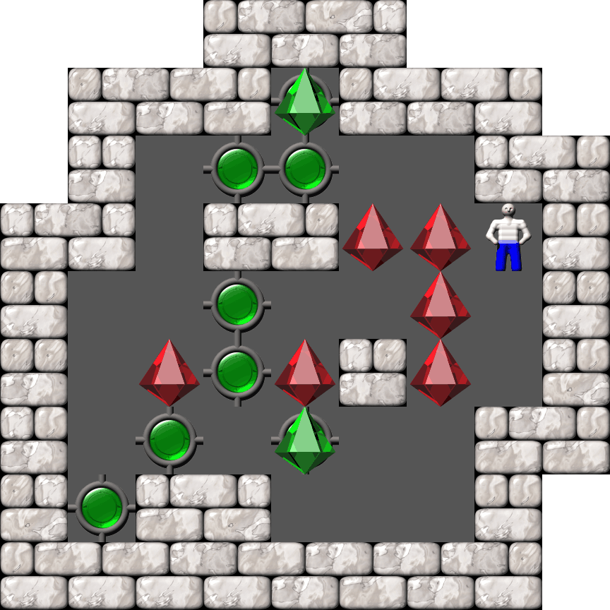 Sokoban Ionic Catalysts level 1176